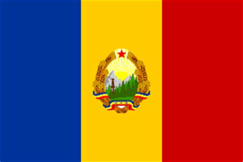 romanian people's republic flag